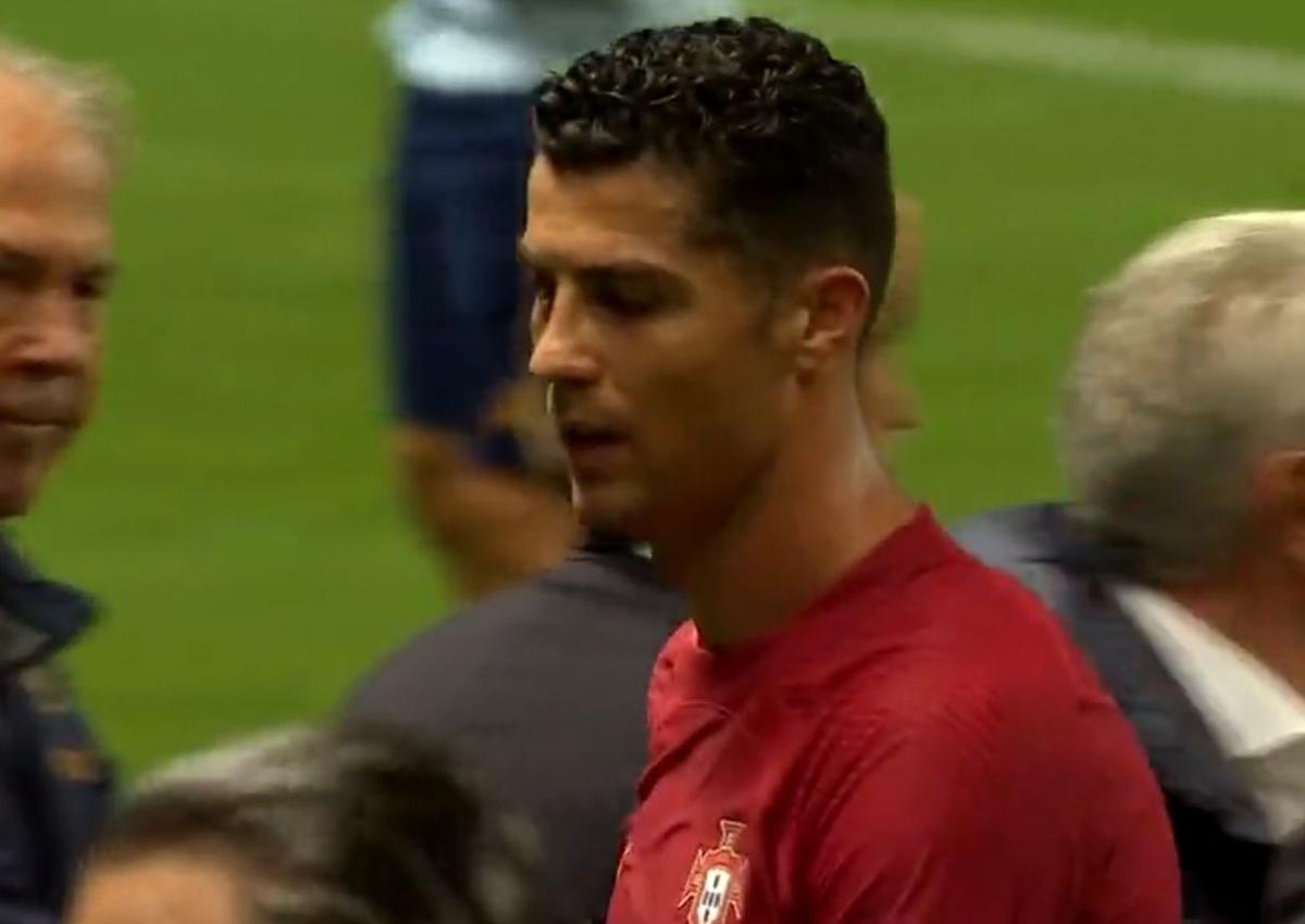 Cristiano Ronaldo, frustrat după înfrângerea cu Spania » Gest la nervi făcut la final