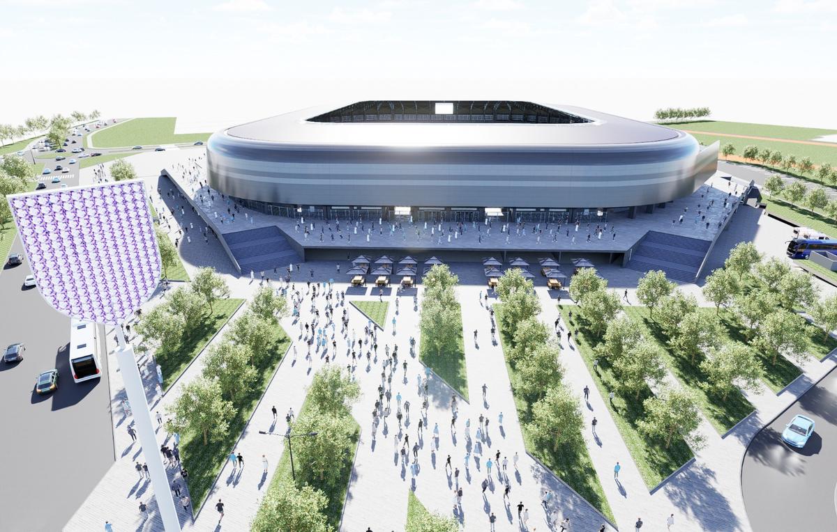 Stadion de 100 de milioane de euro în Liga 1 » Studiul de fezabilitate a fost finalizat, iar clubul vrea să îl inaugureze în cupele europene