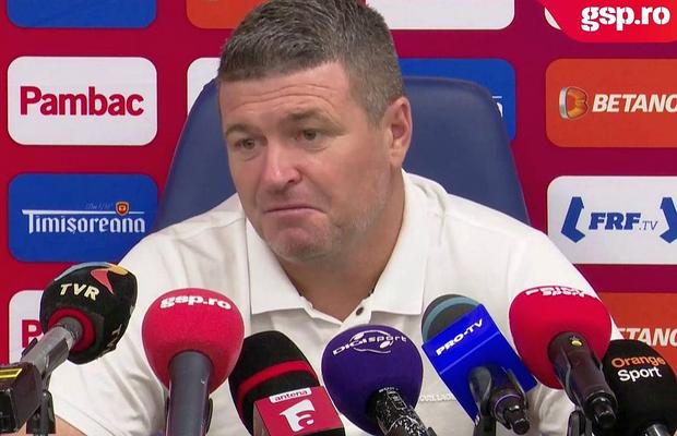 Daniel Oprița acuză, după înfrângerea din Cupă: „E ca și cum au pistolul la ei. «Taci, că te împușc!»”