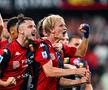 Genoa genială: meci perfect cu AS Roma, 4-1 » Radu Drăgușin, pasă de gol în fața lui Jose Mourinho