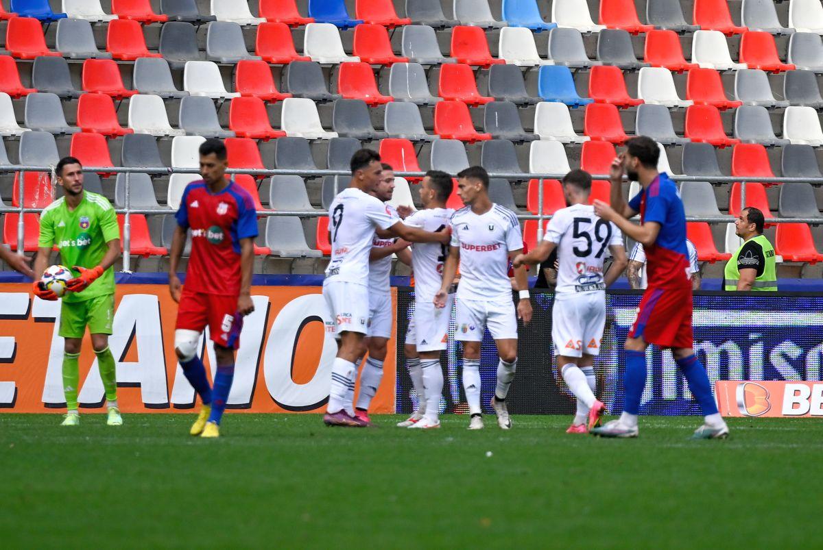 CSA Steaua - U Cluj în Cupa României Betano. Meci din grupa B
