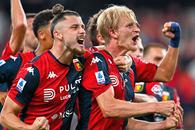 Genoa genială: meci perfect cu AS Roma, 4-1 » Radu Drăgușin, pasă de gol în fața lui Jose Mourinho