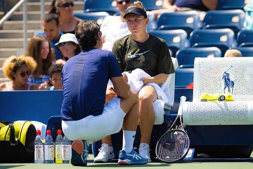 Simona Halep, alături de Patrick Mouratoglou // foto: Imago Images