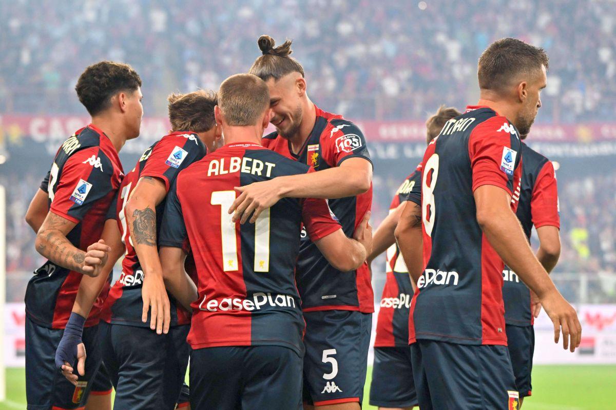 Genoa genială: meci perfect cu AS Roma, 4-1 » Radu Drăgușin, pasă de gol în fața lui Jose Mourinho