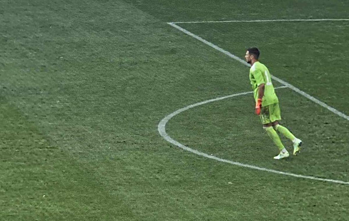 Gazonul din Ghencea suferă! Imagini de la meciul de Cupă, dintre CSA Steaua și U Cluj