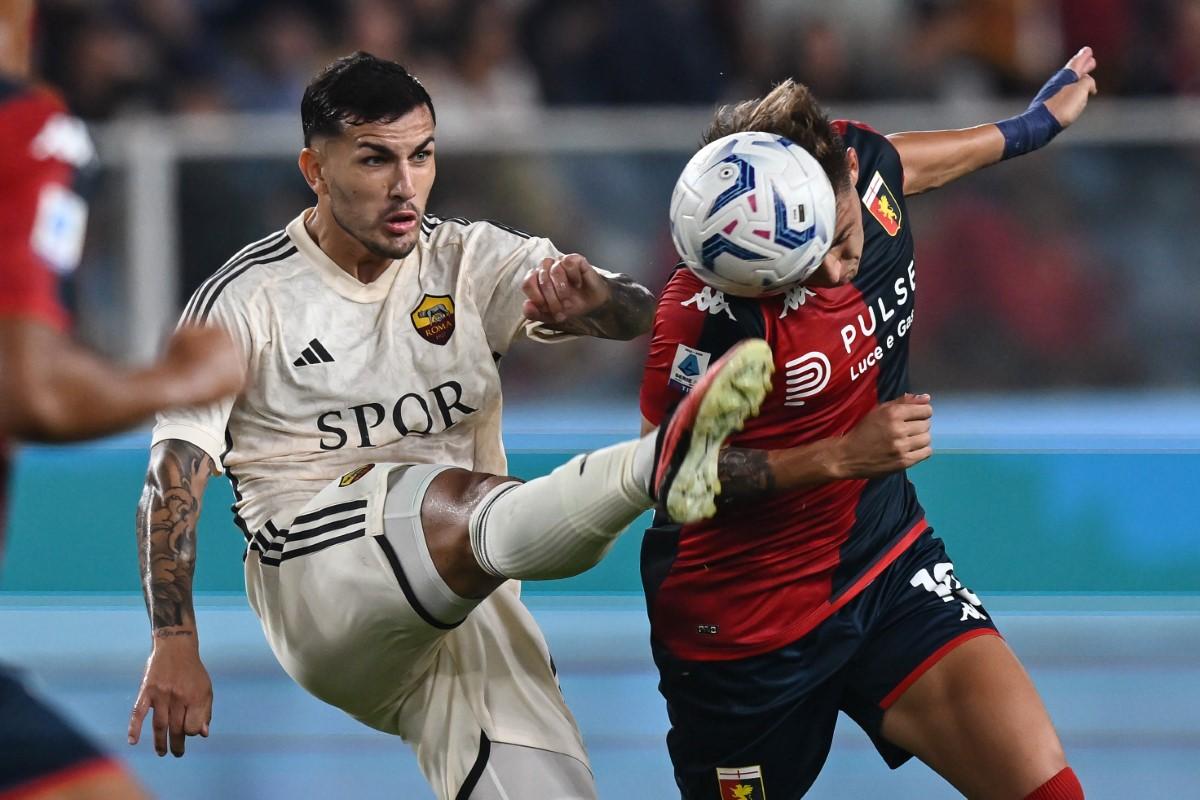 Genoa genială: meci perfect cu AS Roma, 4-1 » Radu Drăgușin, pasă de gol în fața lui Jose Mourinho