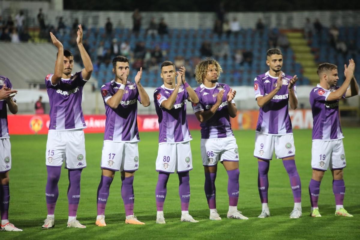 FC Botoșani - Rapid 1-3 » Rezervele lui Bergodi s-au impus confortabil în Moldova, la debutul în grupele Cupei României Betano