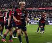 Genoa genială: meci perfect cu AS Roma, 4-1 » Radu Drăgușin, pasă de gol în fața lui Jose Mourinho