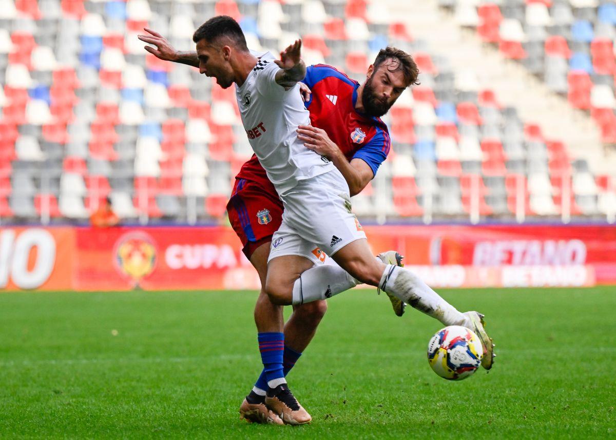 CSA Steaua - U Cluj 1-3 » Debut de coșmar pentru „militari” în Cupa României: înfrângere categorică în Ghencea