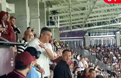 Prezență-surpriză! Daniel Niculae, surprins la Rapid - Oțelul » Cum au reacționat fanii giuleșteni