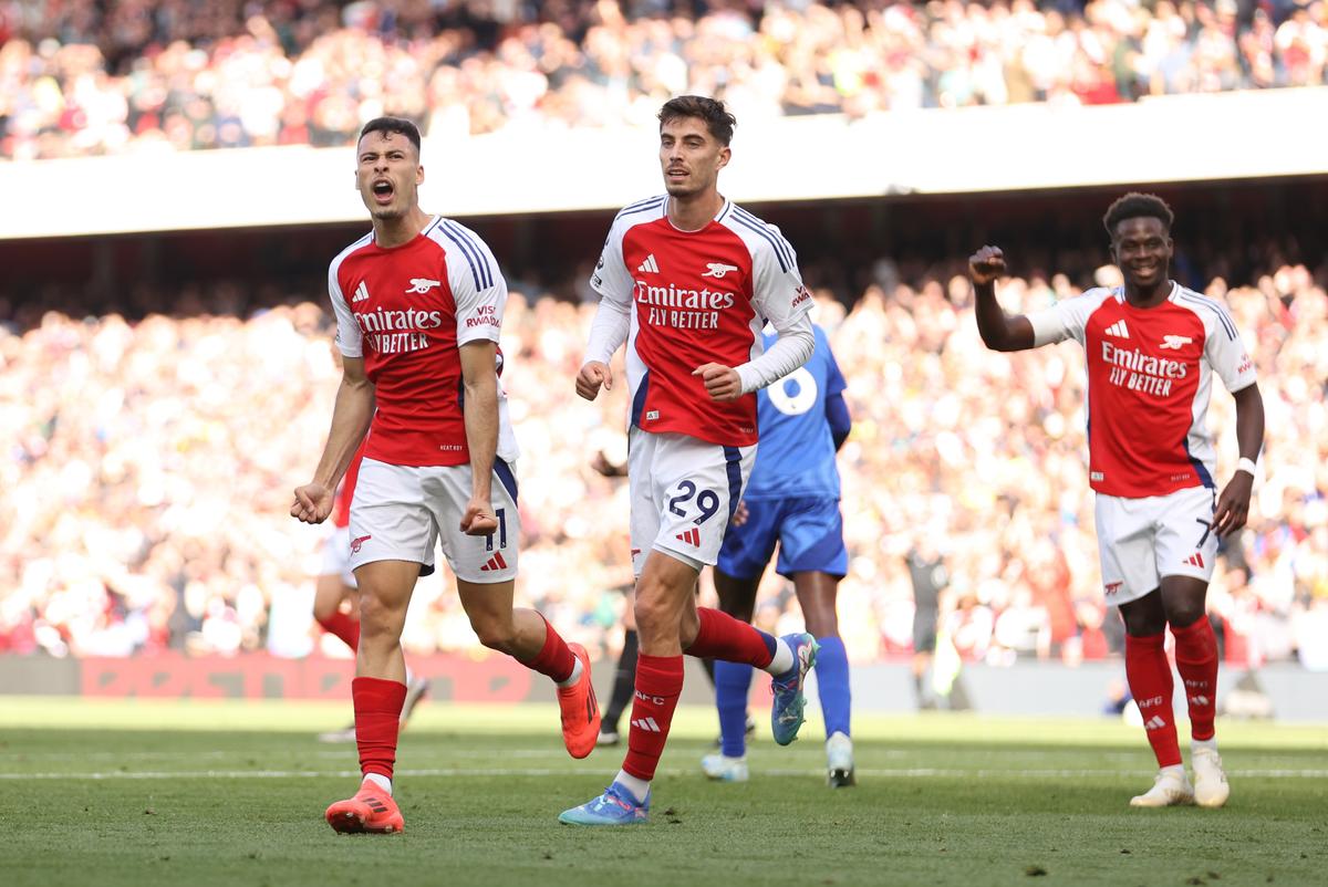 Arsenal - Leicester 4-2 » „Tunarii” dau lovitura în prelungiri și o egalează pe City la numărul de puncte