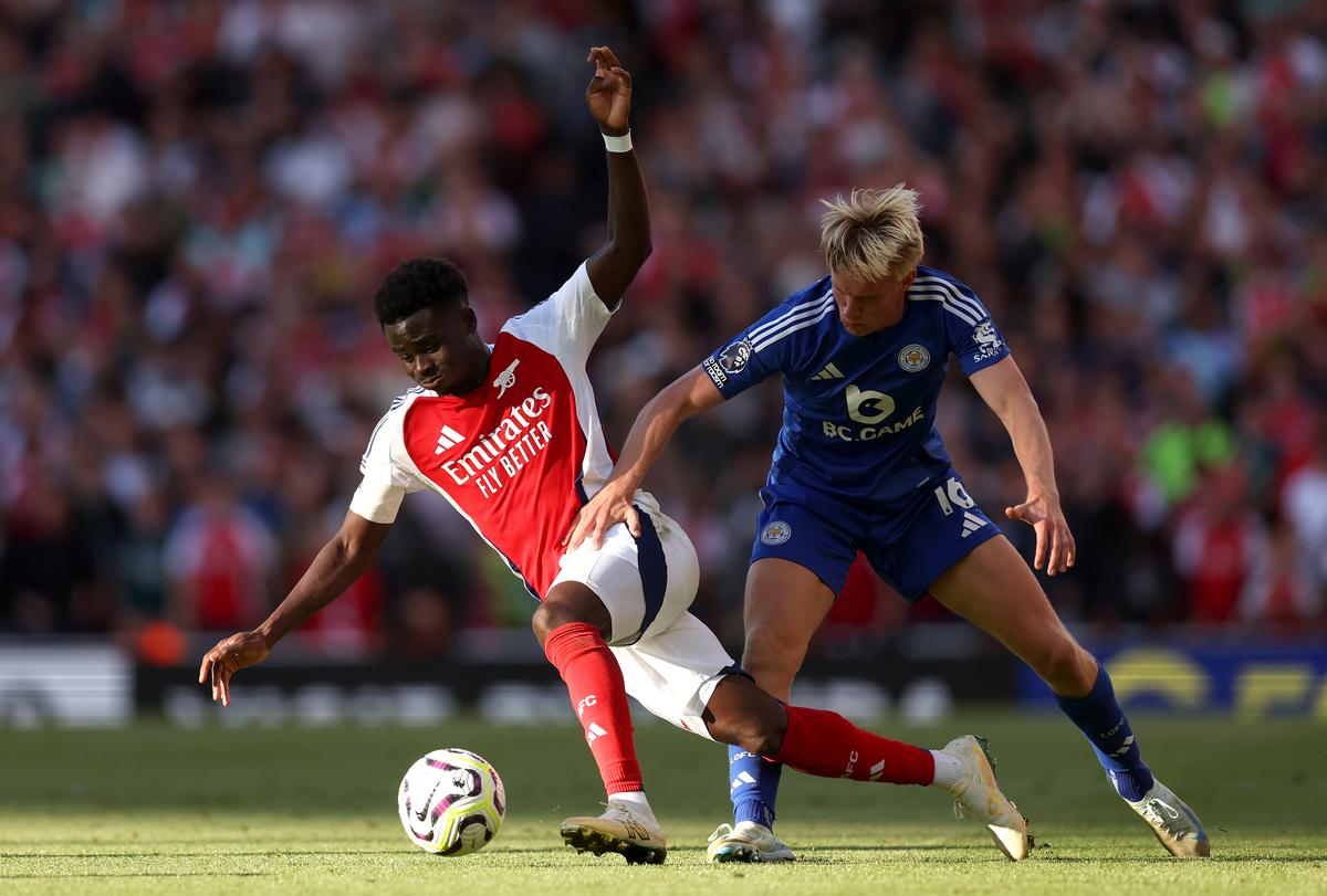 Arsenal - Leicester 4-2 » „Tunarii” dau lovitura în prelungiri și o egalează pe City la numărul de puncte