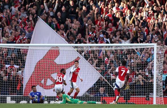 Arsenal - Leicester 4-2 » „Tunarii” dau lovitura în prelungiri și o egalează pe City la numărul de puncte