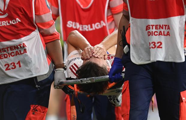 Jucătorul cu patru ligamente reconstruite a revenit la antrenamente » Ultimul meci în Superliga l-a disputat în septembrie