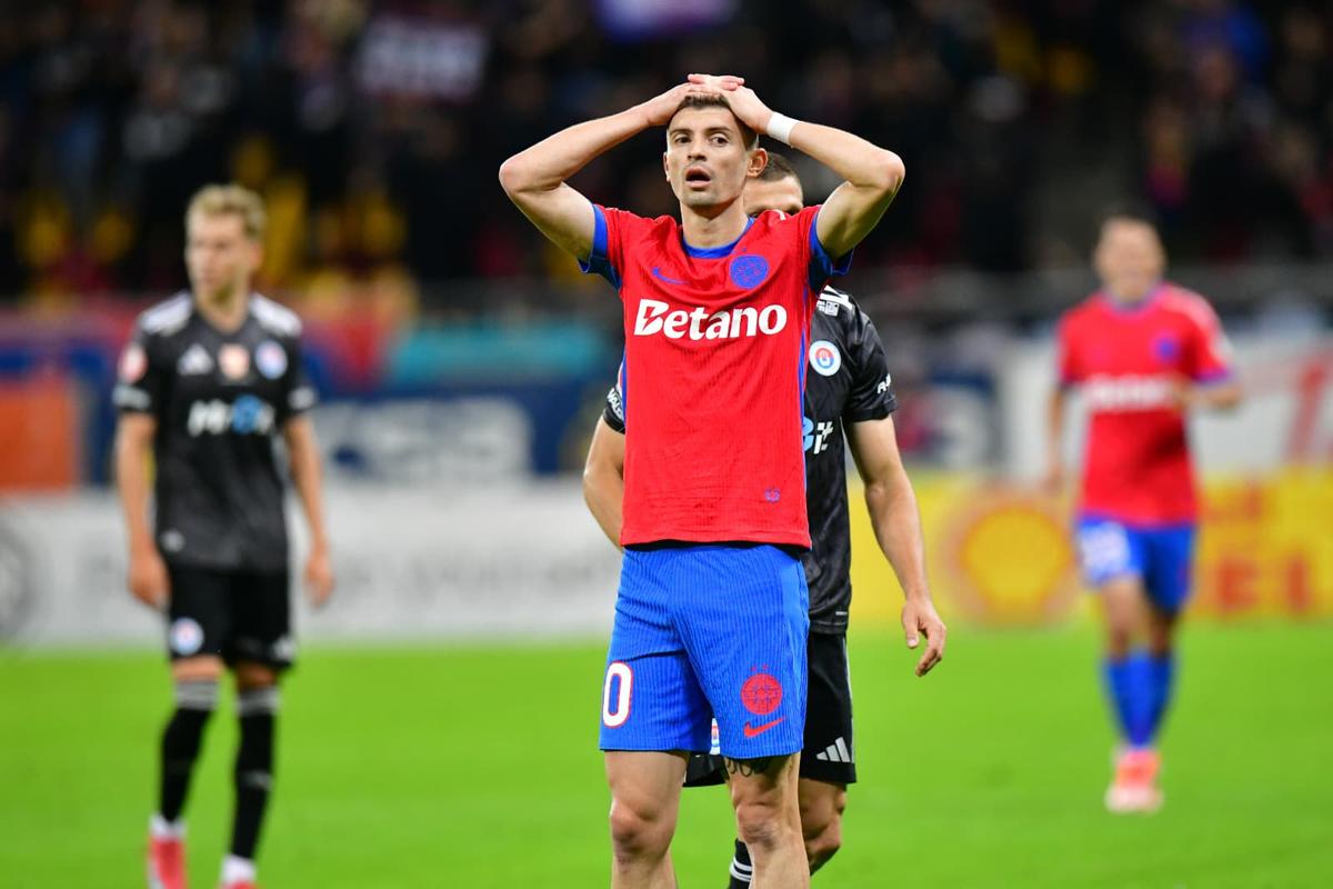 FCSB - Oțelul, imagini din timpul partidei de pe 28 septembrie 2025 // foto: Cristi Preda (GSP)