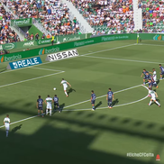 Ionuț Radu a apărat un penalty în Elche - Celta Vigo. FOTO: captură La Liga