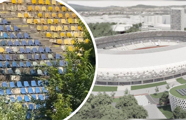Primarul se laudă că salvează stadionul ruină, vânat de mafia imobiliară: "Mai facem un pas pentru un nou stadion”