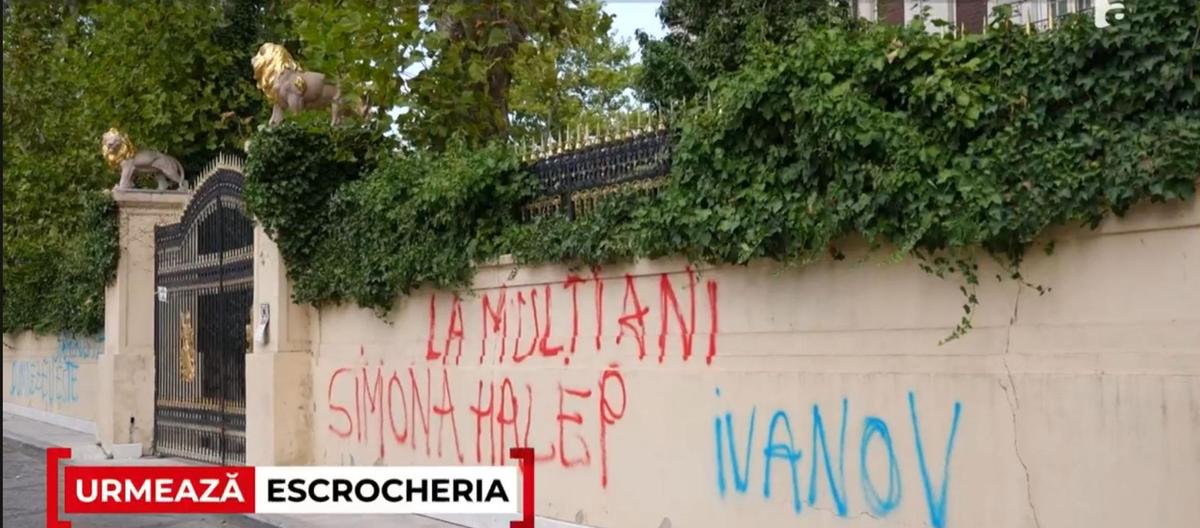 Palatul lui Gigi Becali a fost vandalizat: „Să vină Poliția!” » Făptașul a fost prins și amendat!