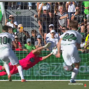 Ionuț Radu a apărat un penalty în Elche - Celta Vigo. FOTO: captură La Liga