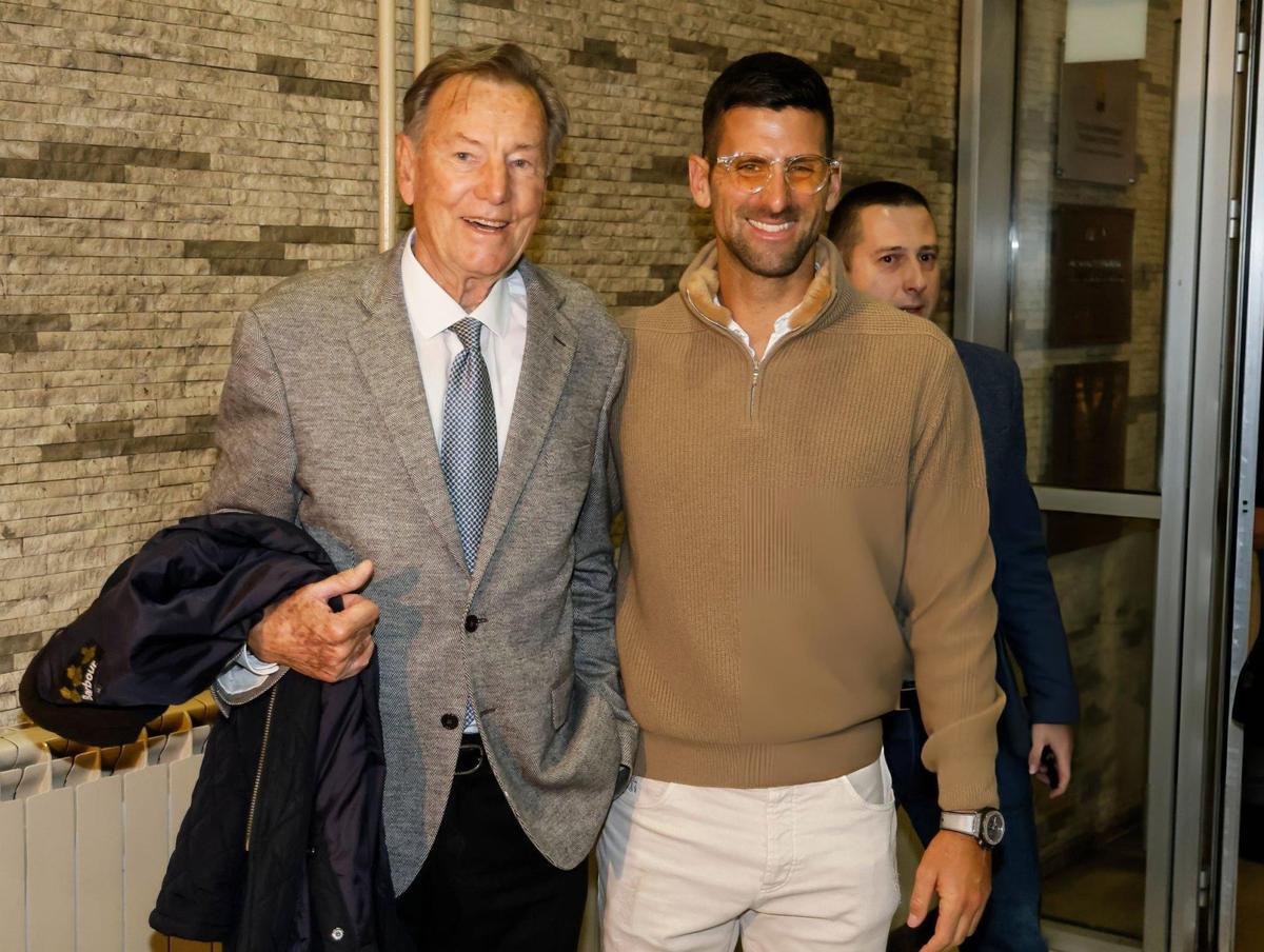 Novak Djokovic și Nikola Pilic, „tatăl” său din tenis