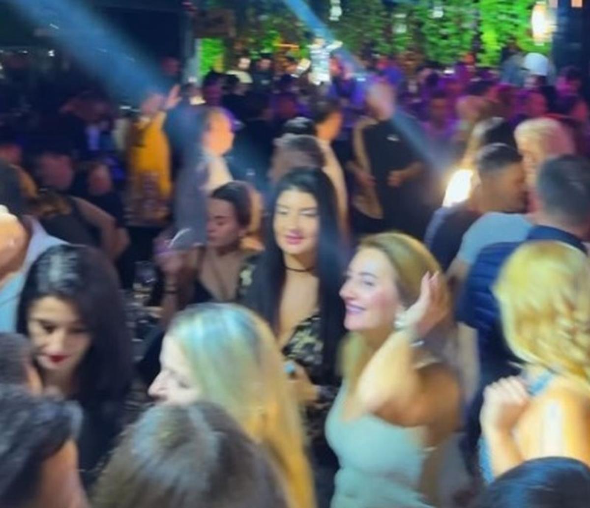 Dinamoviștii și oltenii, distracție în club