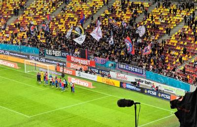 Ce s-a întâmplat pe gazon după FCSB - Oțelul » Scandarea favorită a Peluzei Nord pe Arena Națională
