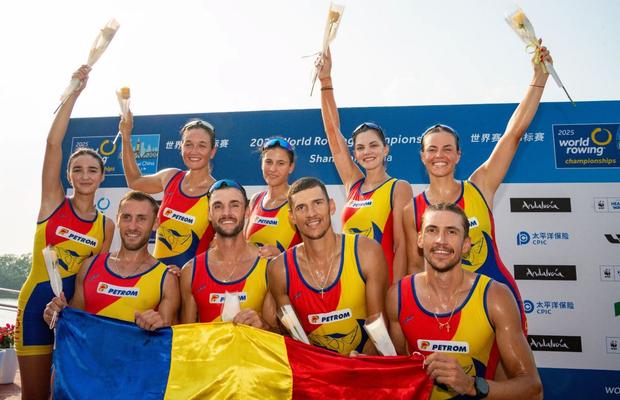 Reacțiile canotorilor după ultima medalie cucerită la Mondialele de la Shanghai: „Chiar a zburat azi”