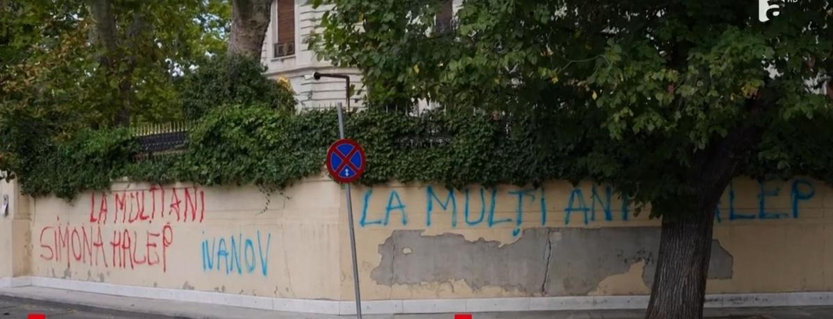 Palatul lui Gigi Becali, vandalizat