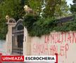 Palatul lui Gigi Becali a fost vandalizat / Foto: captură ecran Antena 1