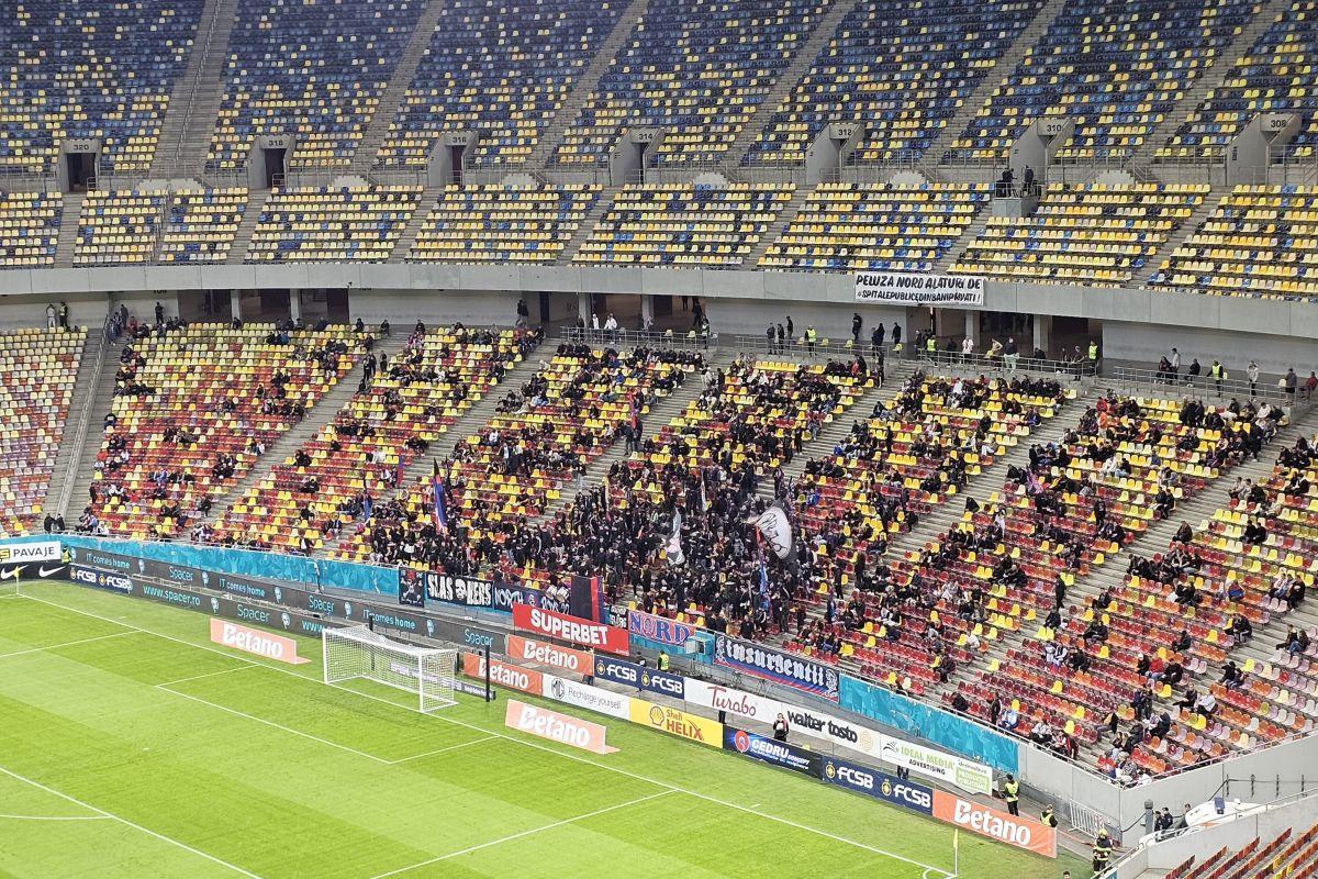 Nici victoria din Europa nu i-a convins! » FCSB, cea mai slabă asistență din actualul sezon