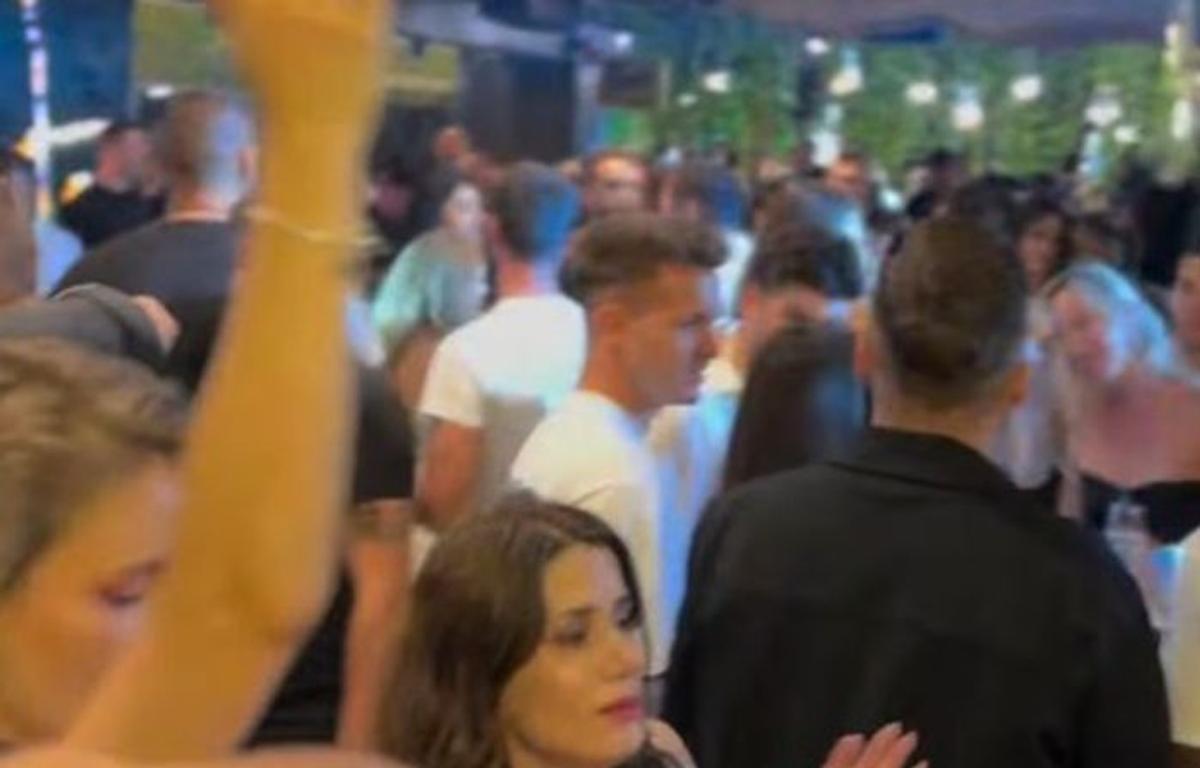 Dinamoviștii și oltenii, distracție în club