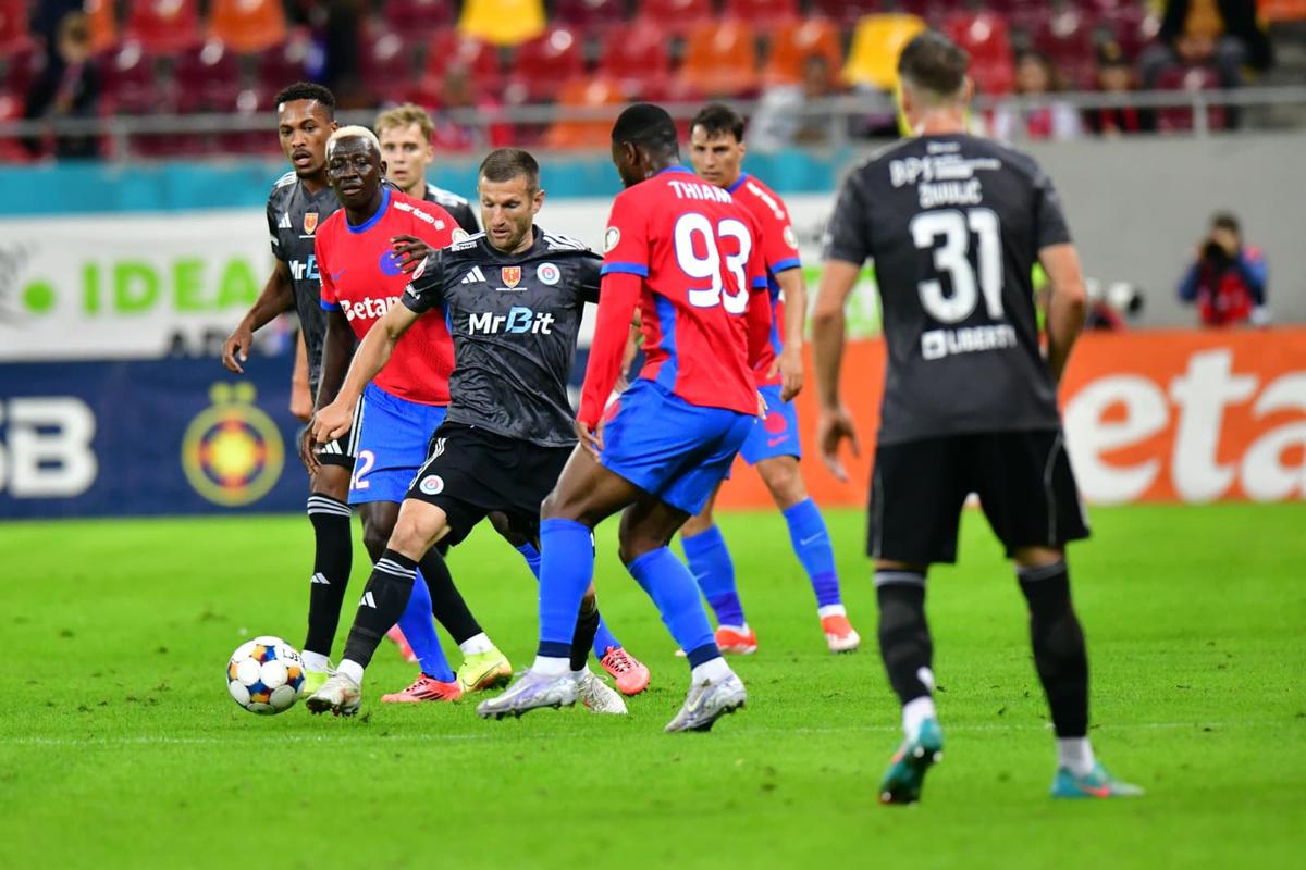 FCSB - Oțelul, imagini din timpul partidei de pe 28 septembrie 2025 // foto: Cristi Preda (GSP)