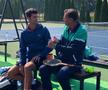 Novak Djokovic și Nikola Pilic/Foto: X