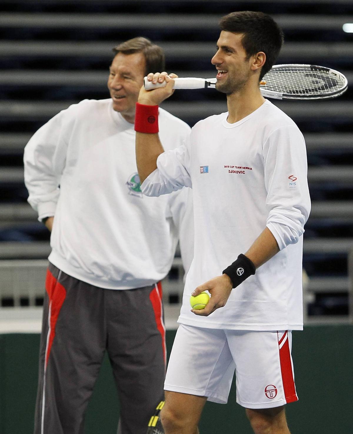 Novak Djokovic și Nikola Pilic, „tatăl” său din tenis
