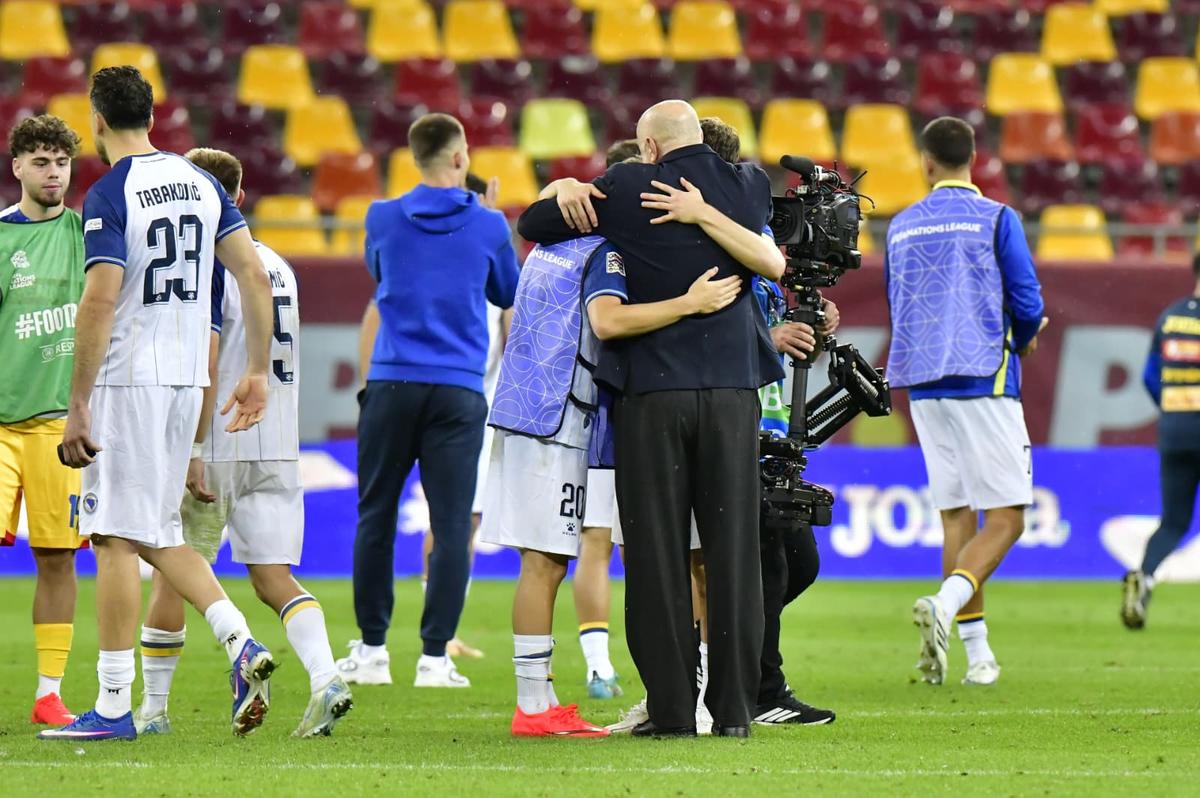 România - Bosnia, repriza a doua