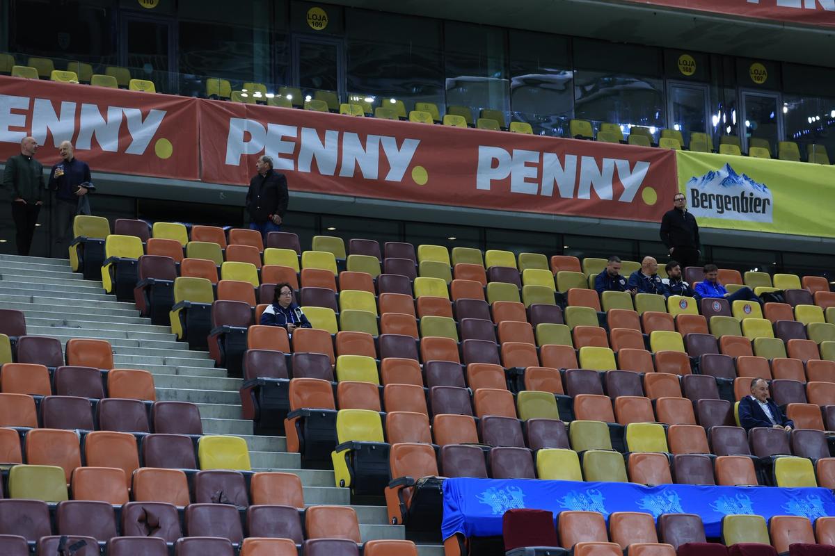 De ce au fost fani în tribune la România - Bosnia, deși UEFA a interzis accesul spectatorilor
