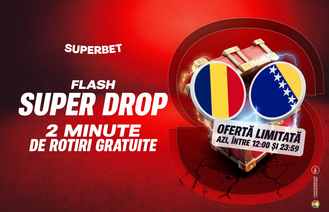 Un nou Super Drop la Superbet, pentru o săptămână de top