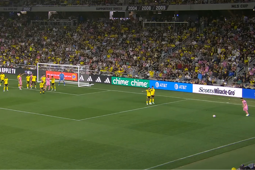 Lionel Messi, un nou gol din lovitură liberă // foto: captură YouTube MLS
