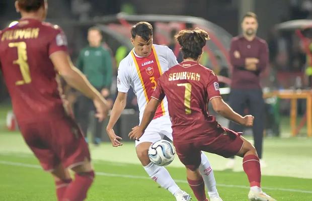 Rezervă la FCSB, decisiv la națională! Radunovic, erou pentru Muntenegru