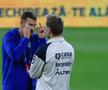 Edin Dzeko și Ionuț Radu. Imagini înainte de România - Bosnia/ foto Ionuț Iordache (GSP)