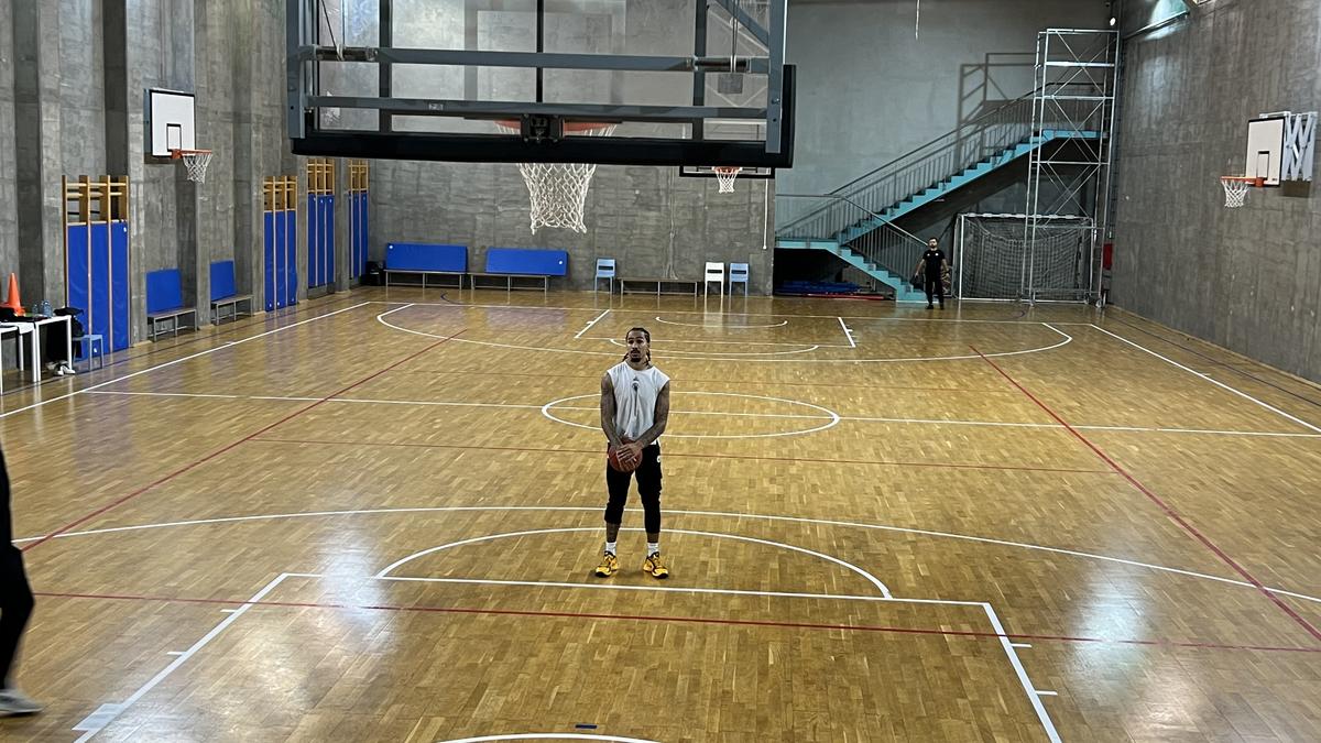 Imagini de la antrenamentul lui U-BT Cluj-Napoca
