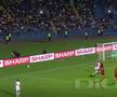 Risto Radunovic, pasă de gol în Armenia - Muntenegru / FOTO: captură @Digi Sport