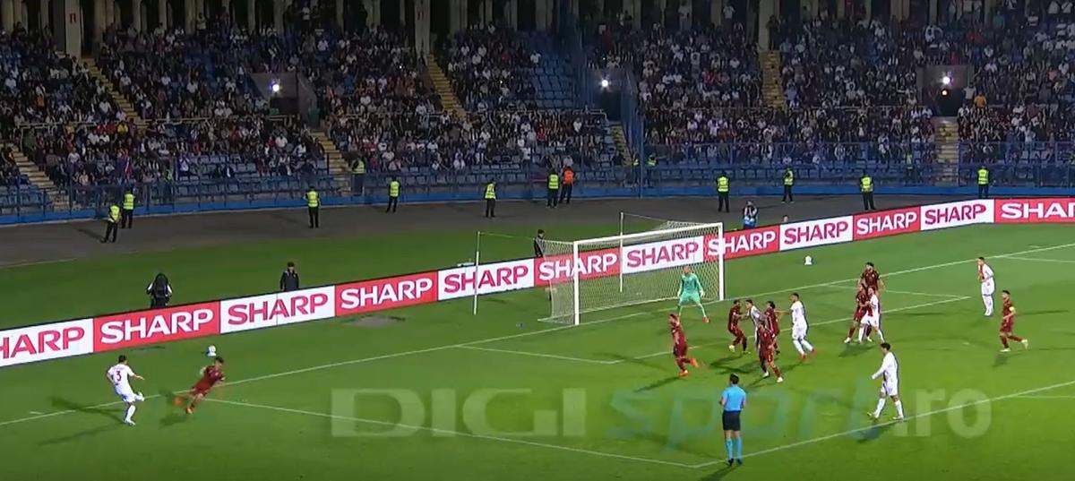 Risto Radunovic, pasă de gol în Armenia - Muntenegru
