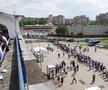 Așa arată stadionul Corvinului Hunedoara înainte de demolare // foto: facebook @FC Corvinul 1921 Hunedoara