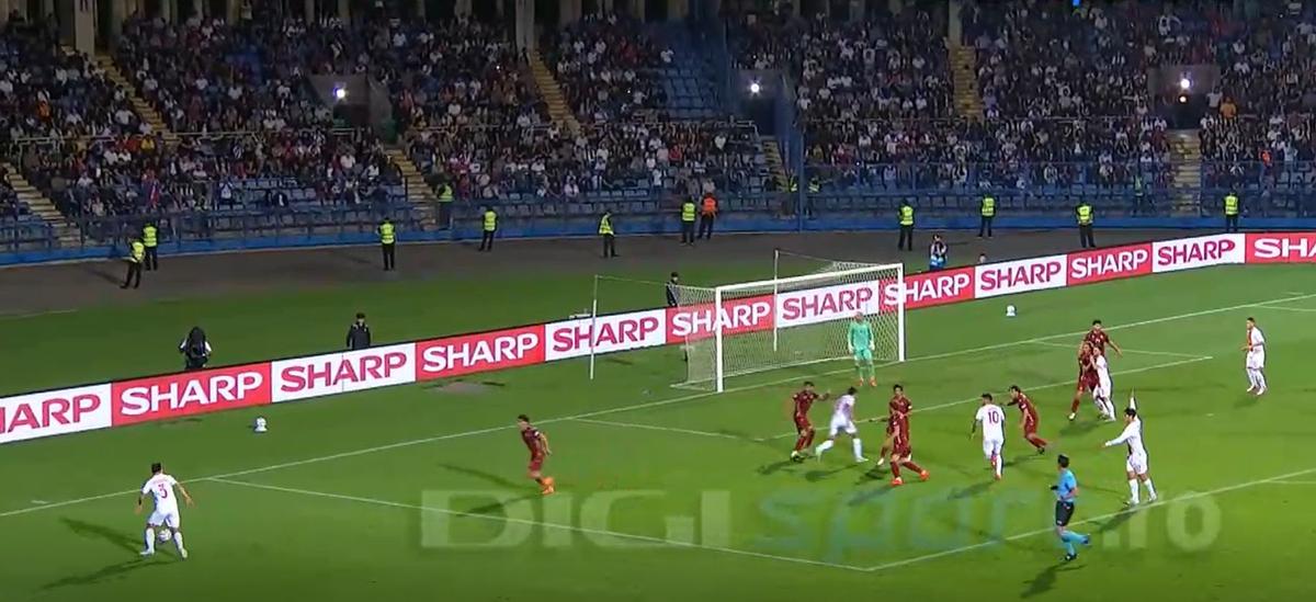 Risto Radunovic, pasă de gol în Armenia - Muntenegru