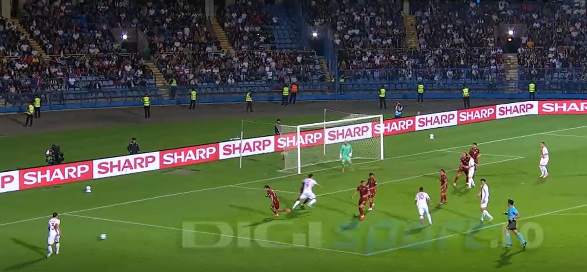Risto Radunovic, pasă de gol în Armenia - Muntenegru