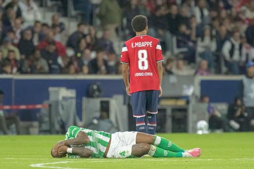 Ethan Mbappe, suspendat trei meciuri în Liga Campionilor / FOTO: Imago Images