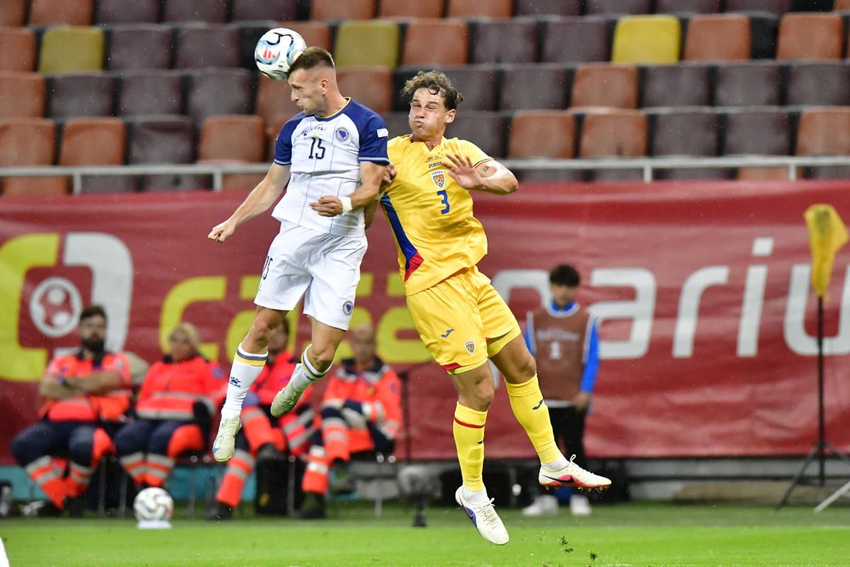 România - Bosnia, repriza a doua