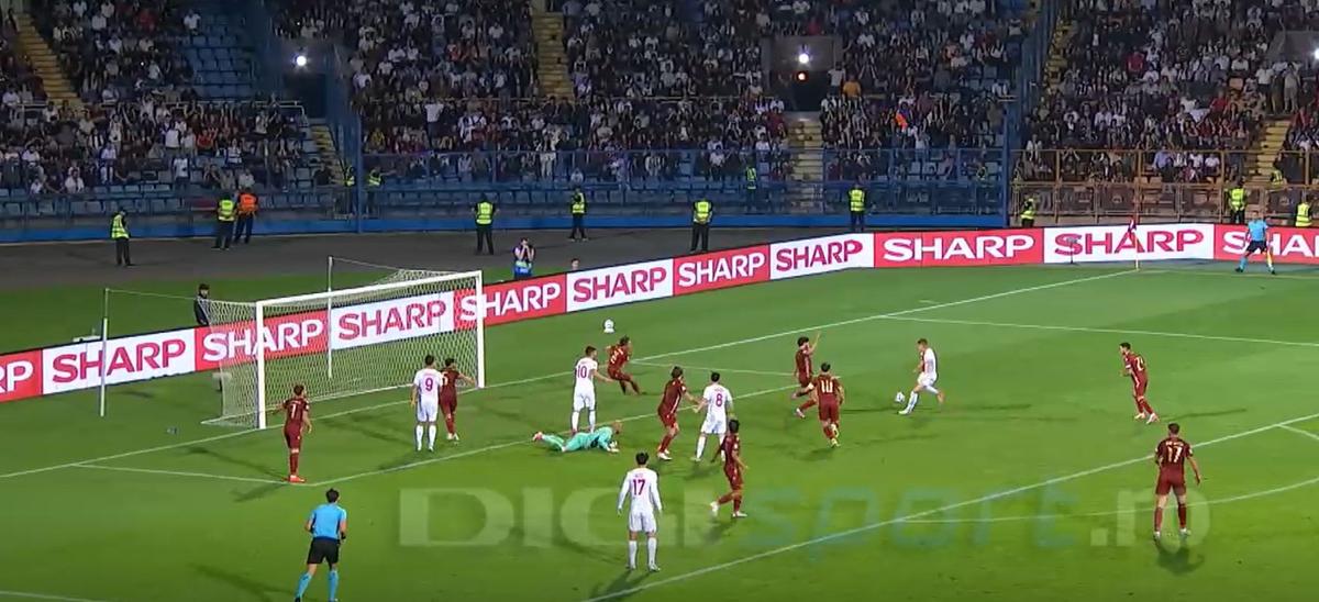 Risto Radunovic, pasă de gol în Armenia - Muntenegru