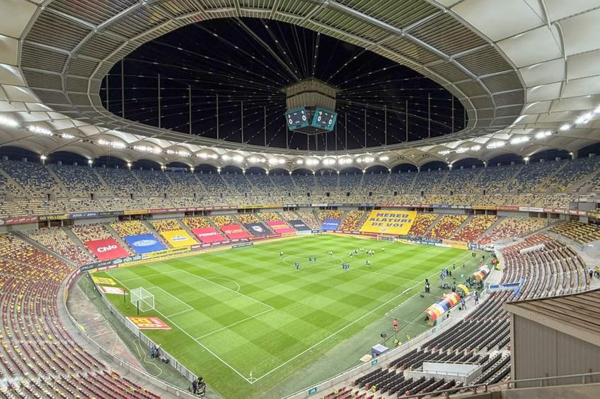 Arena Națională, goală la meciul România - Bosnia / FOTO: GSP.ro